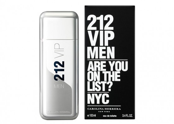 عطر ادکلن مردانه کارولینا هررا ۲۱۲ وی آی پی Carolina Herrera 212 VIP Men